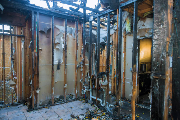 Professional Soot Cleanup technician working in Boyds, MD